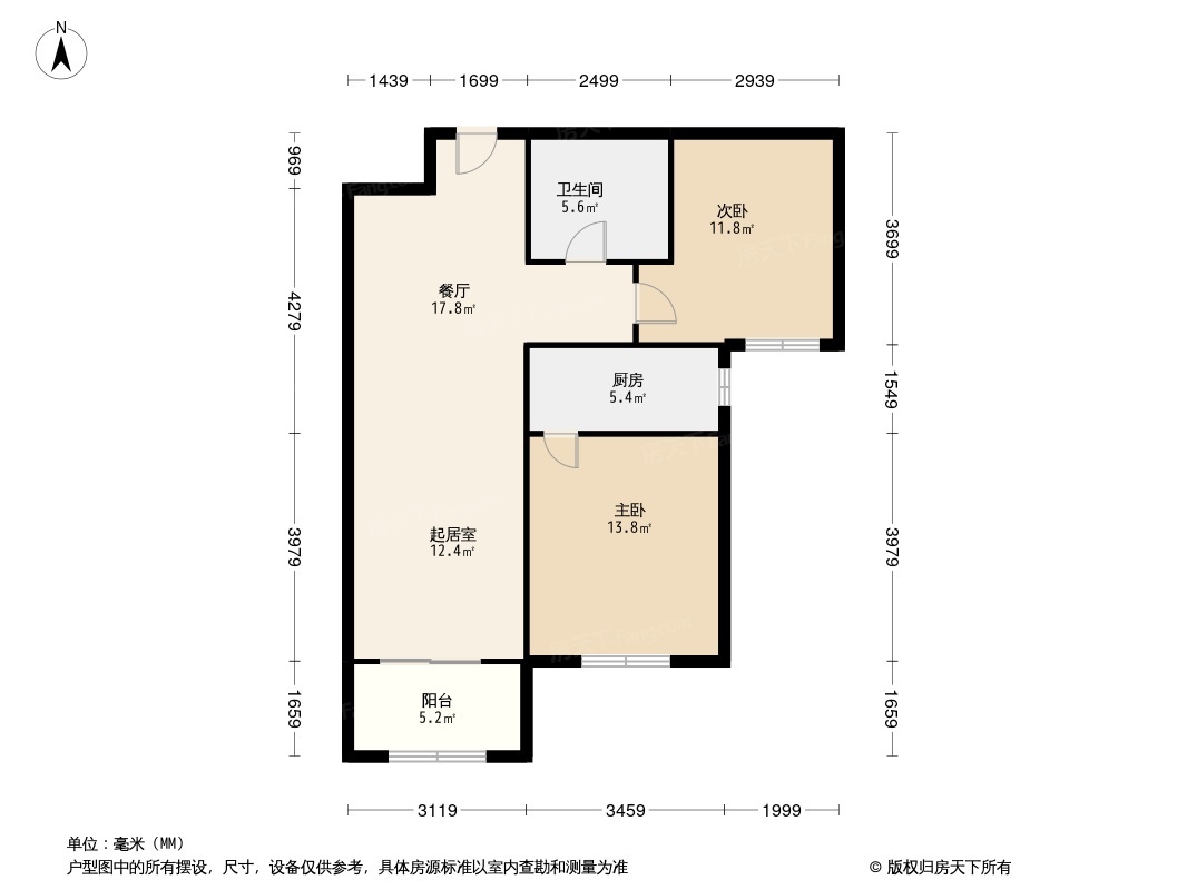 中铁·诺德花园户型图